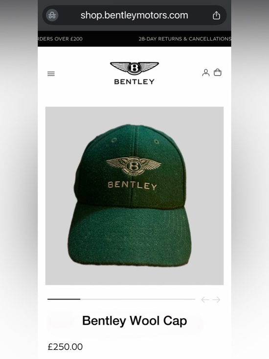Bentley Men's Green Wool Cap